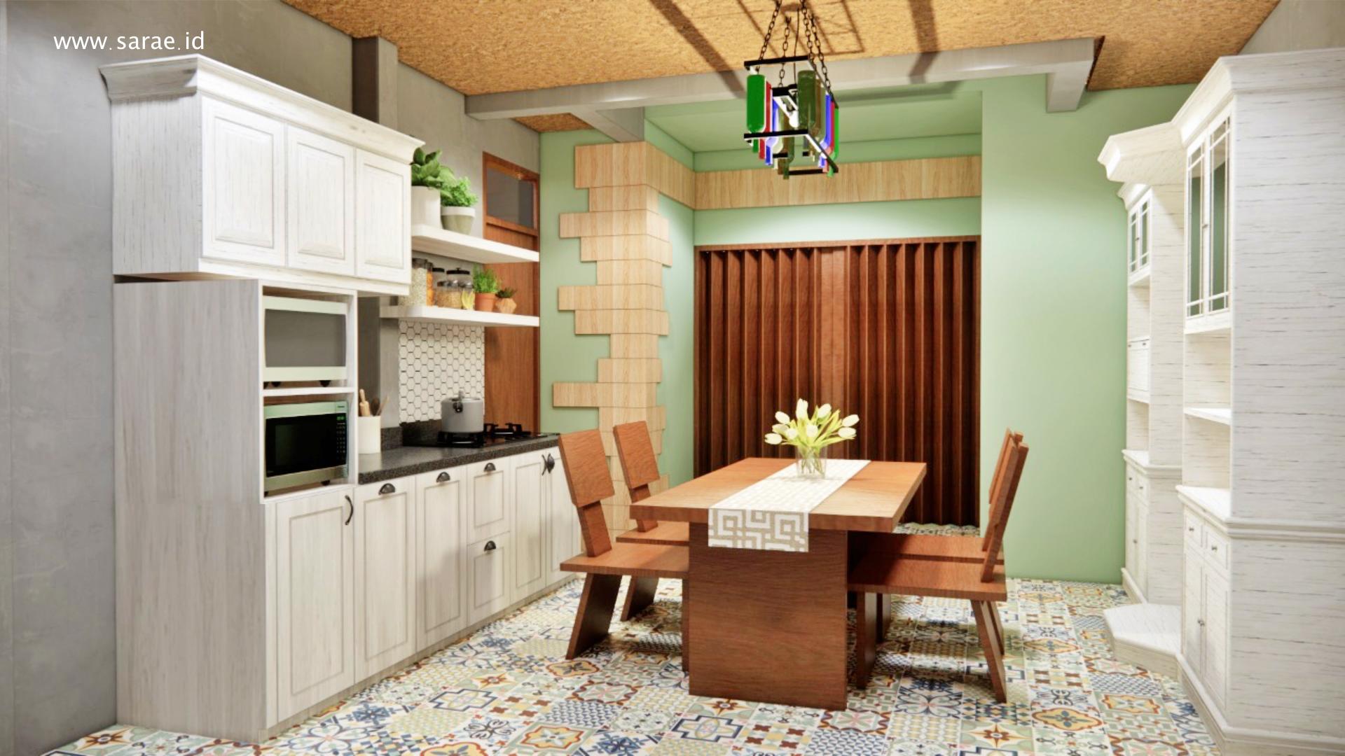 desain dapur kecil, sarae.id
