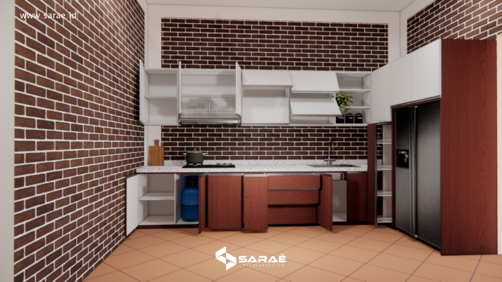 desain dapur kecil, sarae.id