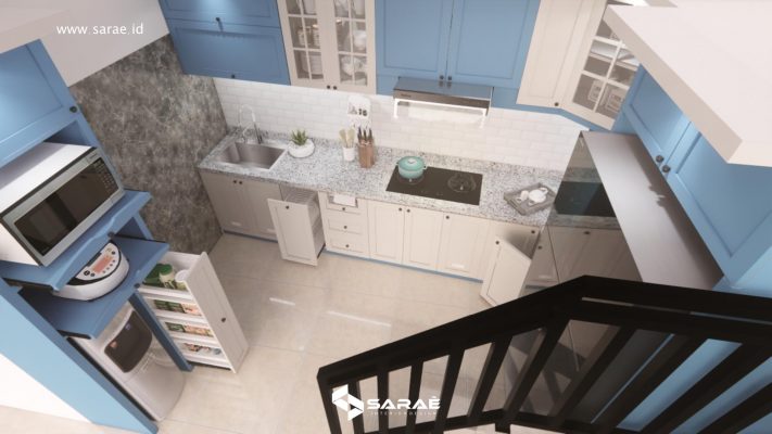 desain dapur kecil, sarae.id
