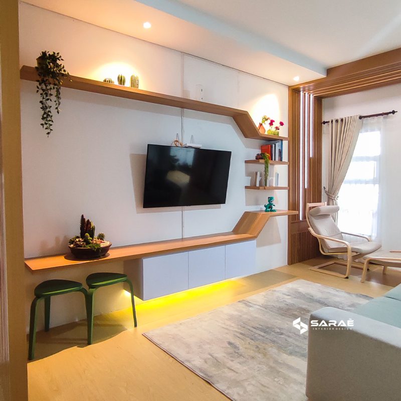 Backdrop Tv Minimalis