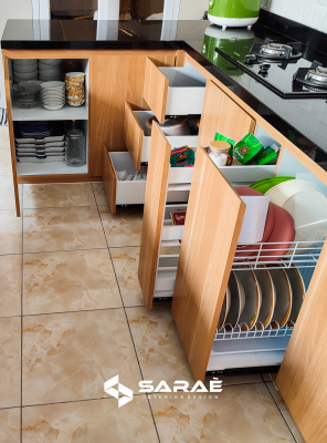 Kabinet Dapur yang sangat berguna, sarae.id